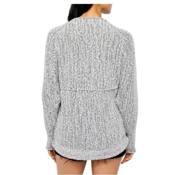 Free People Bright Lights V-Neck  Sweater - Picture 3 of 7